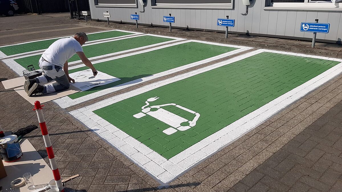 Marquage Bornes de Recharge VE - 3
