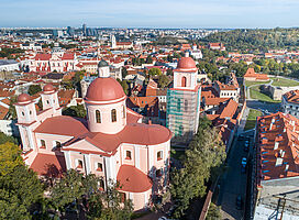 Église Orthodoxe du Saint-Esprit - Vilnius APRES traitement avec NOXYDE (toit) et MURFILL (murs)