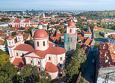 Église Orthodoxe du Saint-Esprit - Vilnius APRES traitement avec NOXYDE (toit) et MURFILL (murs)