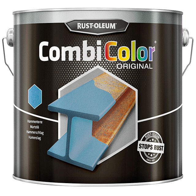 Peinture pour métal COMBI COLOR RAL 5002 pot de 0,75 L RUSTOLEUM